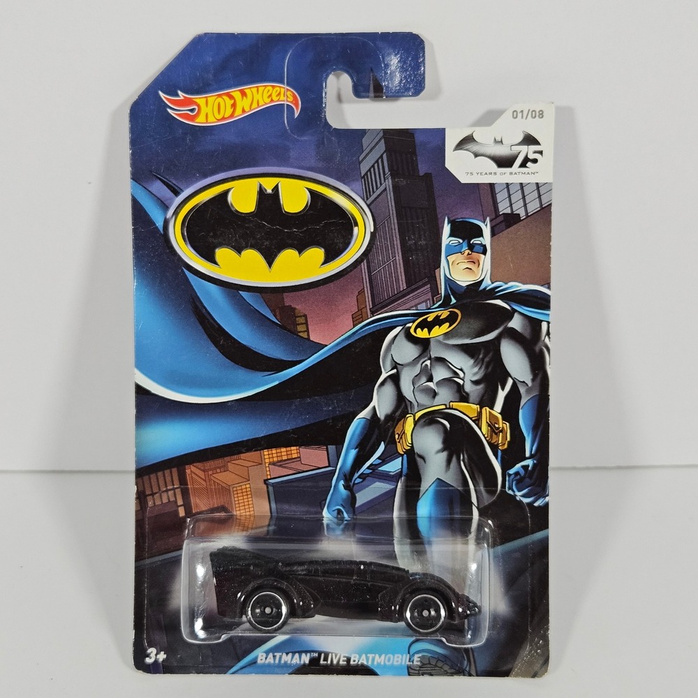 Hot Wheels Batman Batmobile Lot of 6 Arkham Asylum 1966 TV Series New 2004-14 - Picture 5 of 10